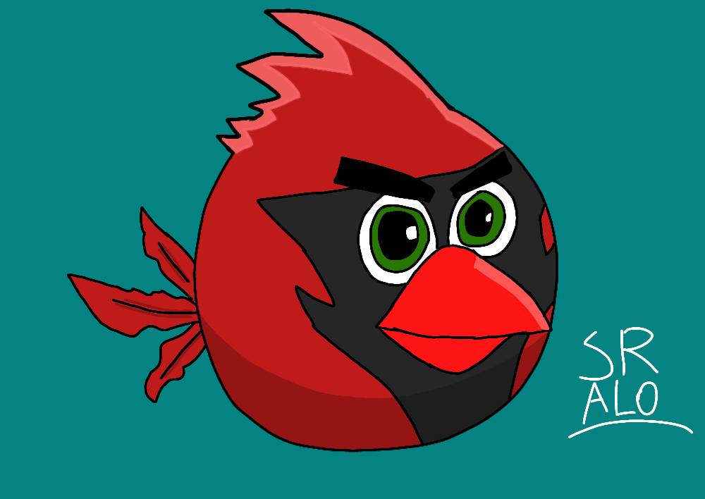 Angry Birds Jerryzou Deviantart Wiki Fandom Powered - Red Angry