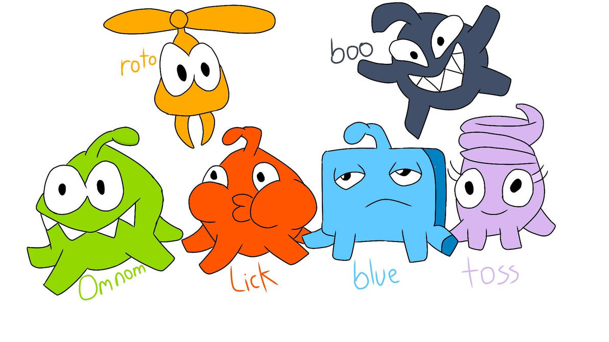The nommies of cut the rope 2 by Theredsus on DeviantArt
