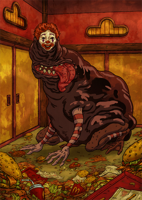 No-Face McDonald by korintic