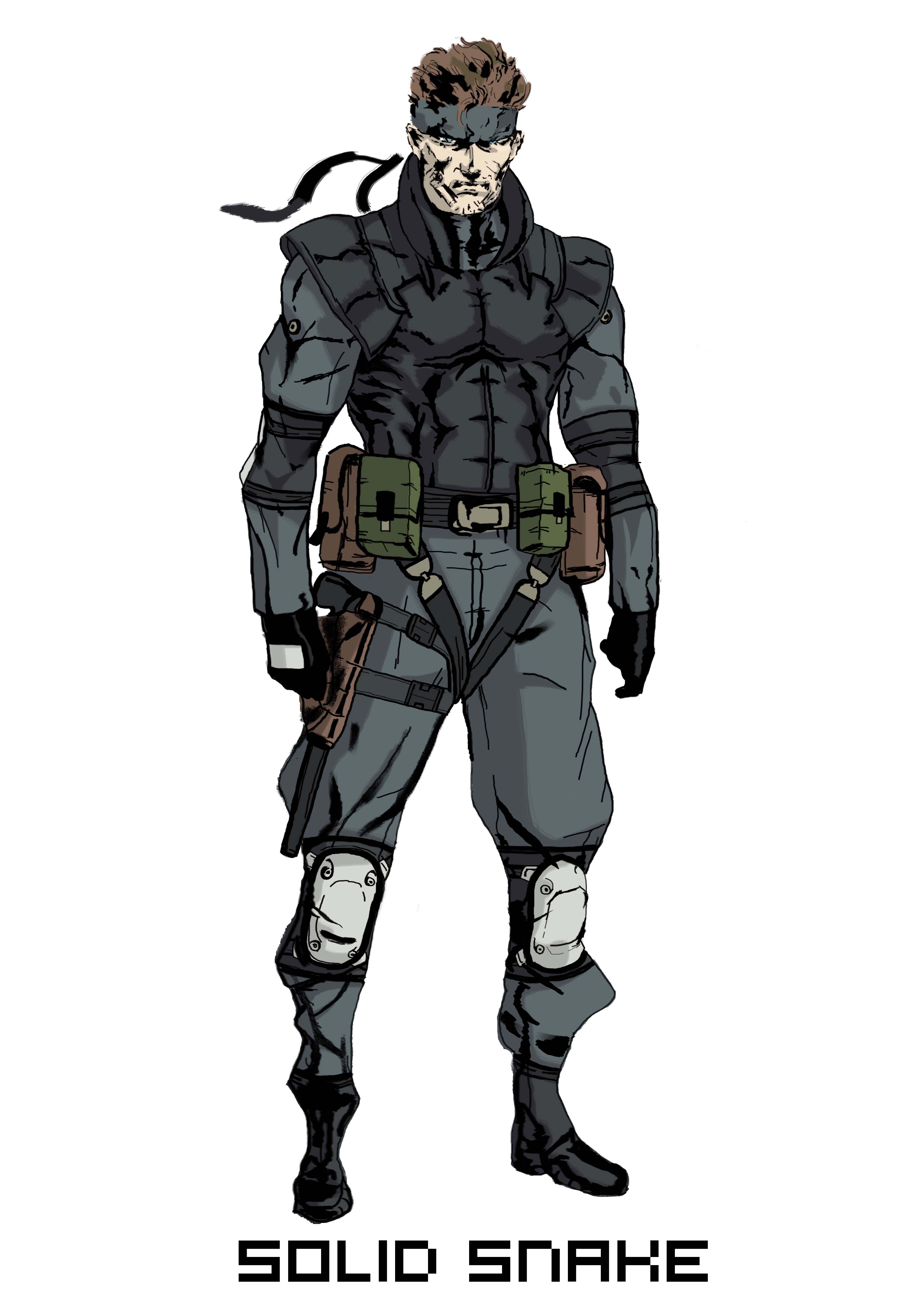 Solid Snake by tomimumemo on DeviantArt