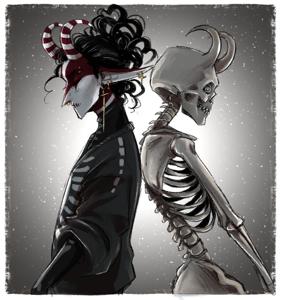 Skeleton by Lizzilz on DeviantArt