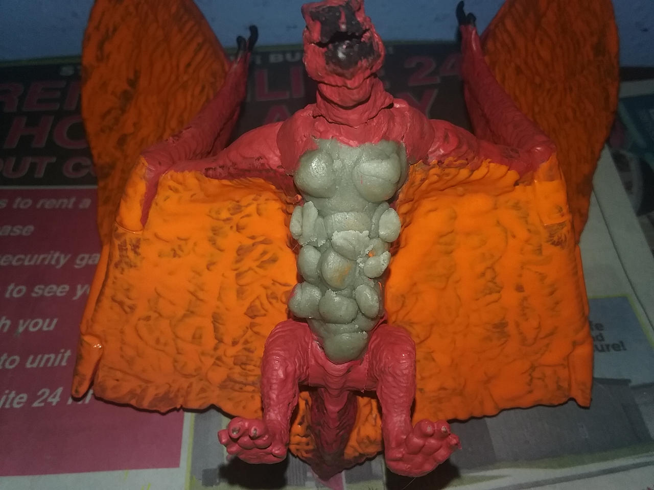 Custom Godzilla Ride Rodan Custom rodan figure by Godzillaninja2019 on DeviantArt