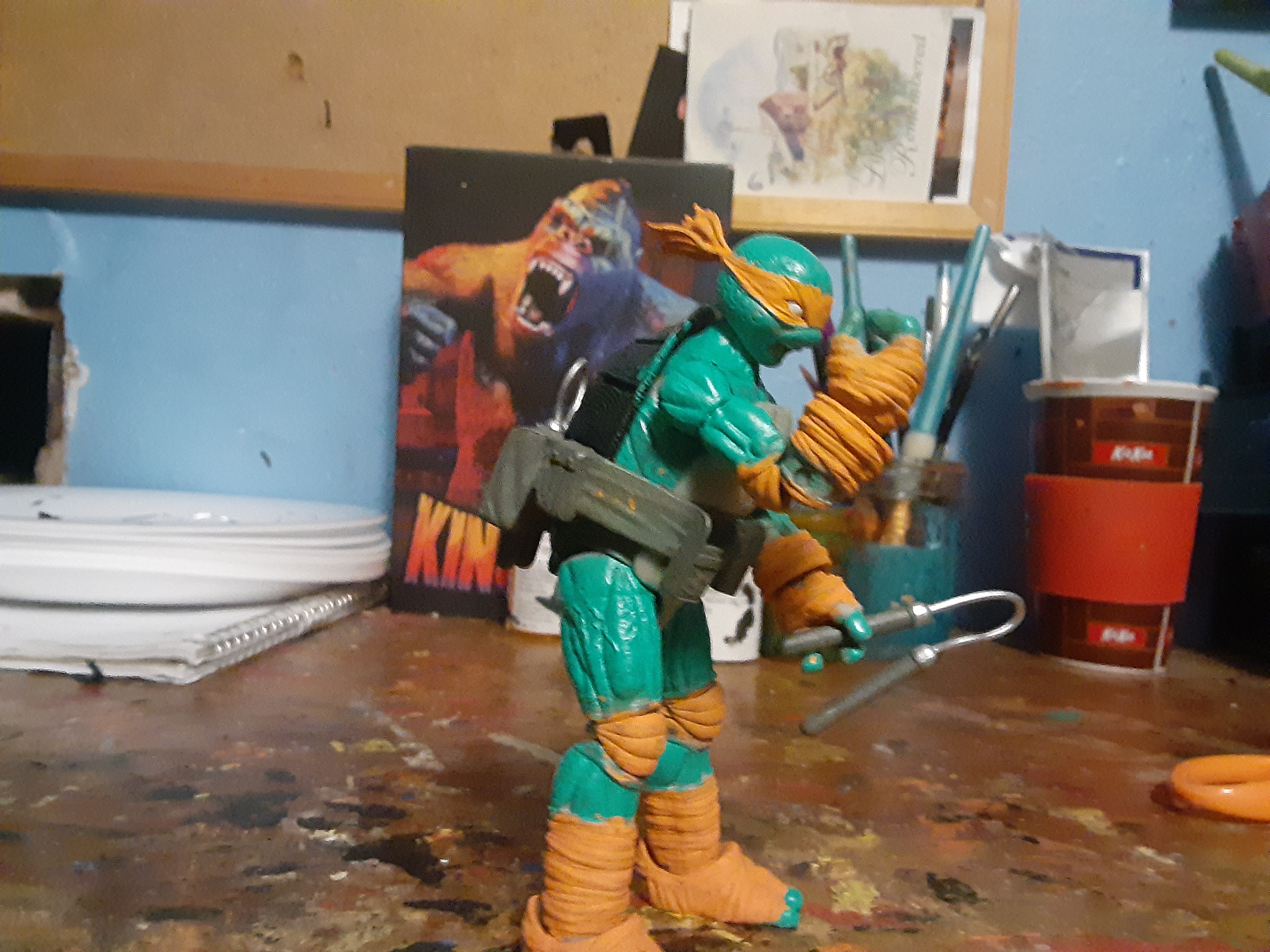 Custom Tmnt Pc tmnt michelangelo custom repaint. 2 by Godzillaninja2019 on DeviantArt