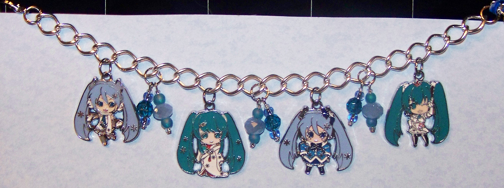 Hatsune Miku Charm Bracelet