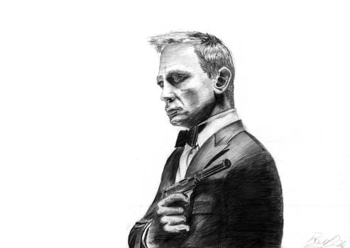 Daniel Craig by Bartek Danielak
