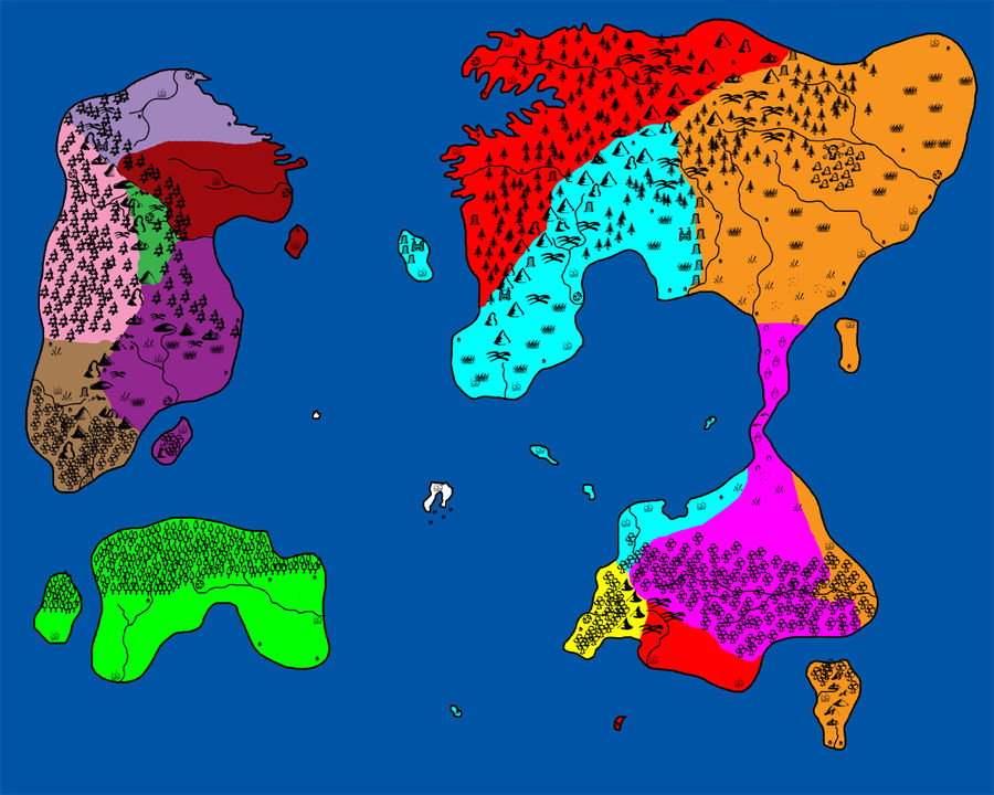 Vitamater Political Map by okram2k on DeviantArt