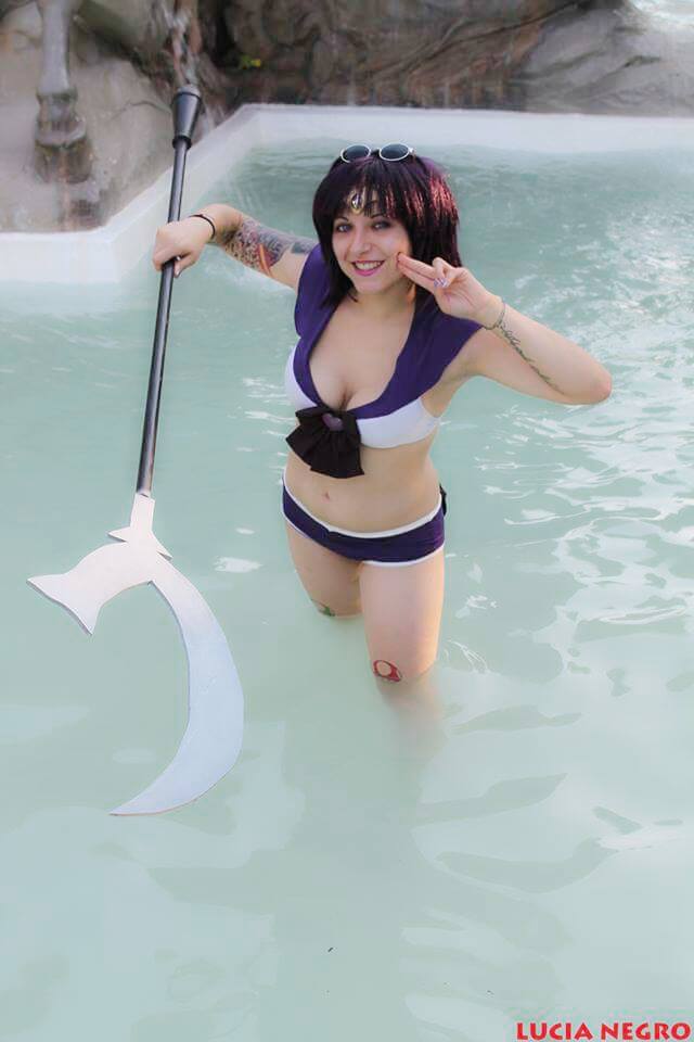 Sailor Saturn Cosplay Bikini