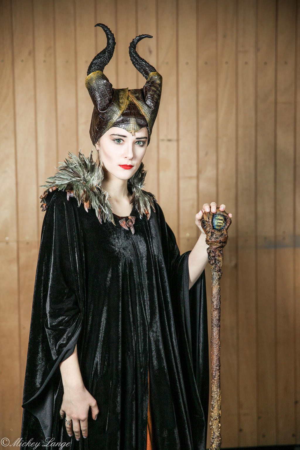 Maleficent cosplay