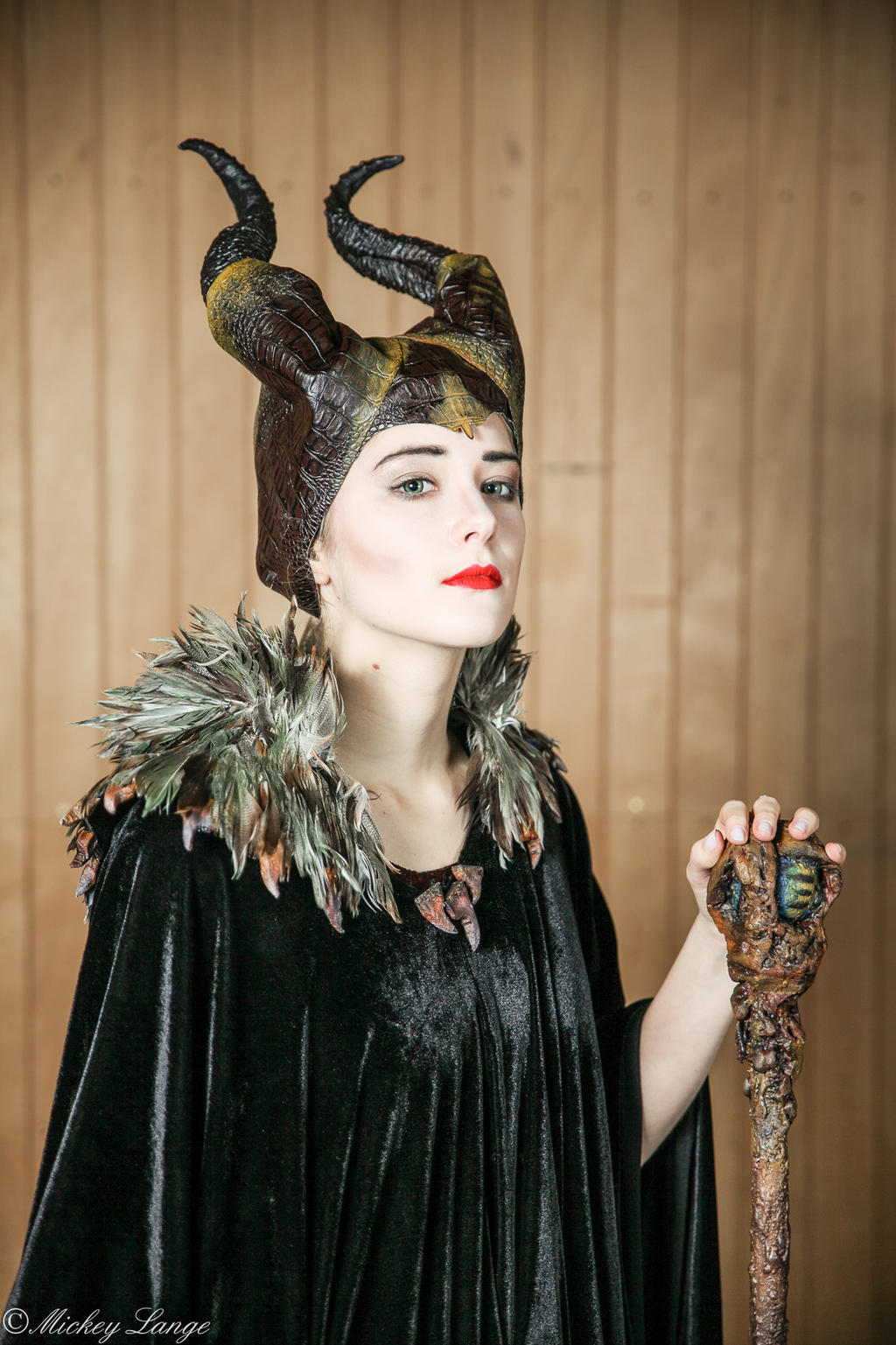 Maleficent cosplay