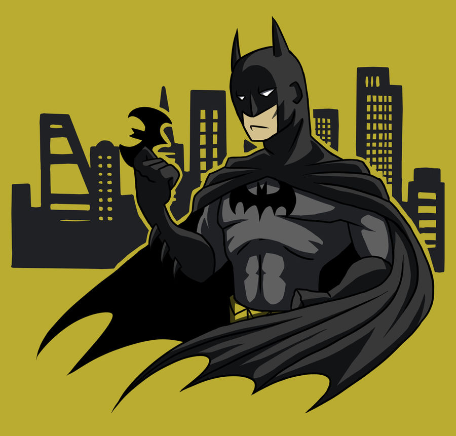 Batman Mural Design by ninja-doodler on DeviantArt