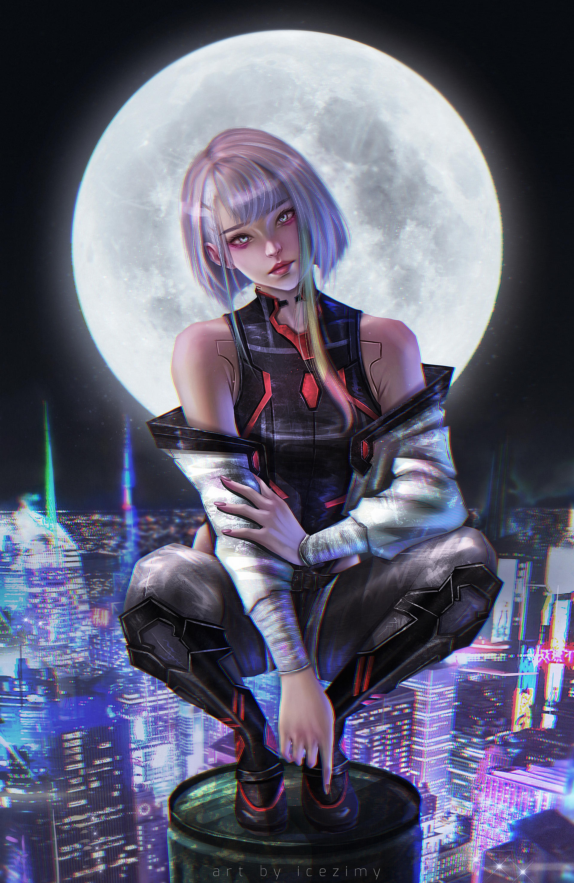 Cyberpunk Lucy by arcipello on DeviantArt
