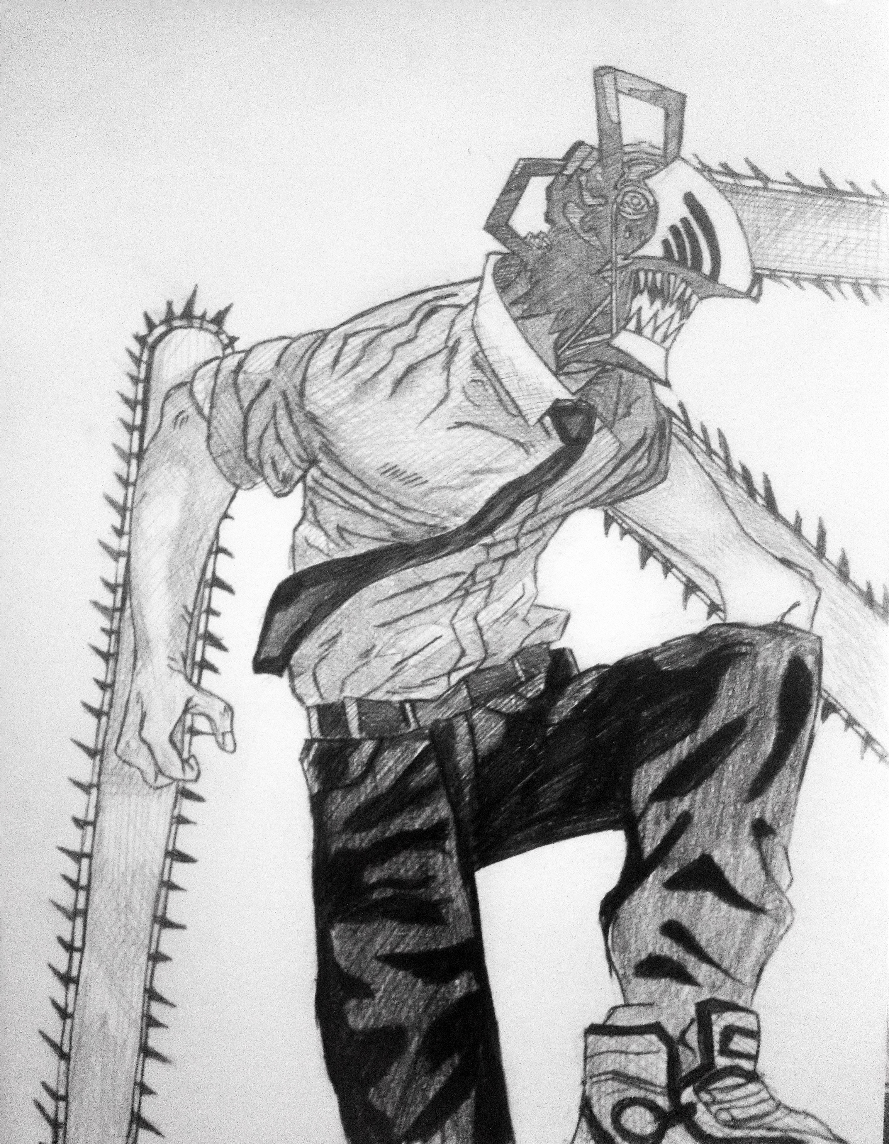 Chainsaw Man - Anime Artist - Drawings & Illustration