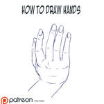 How to draw hands by CremiDraws