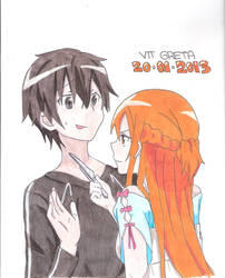 Kirito and Asuna