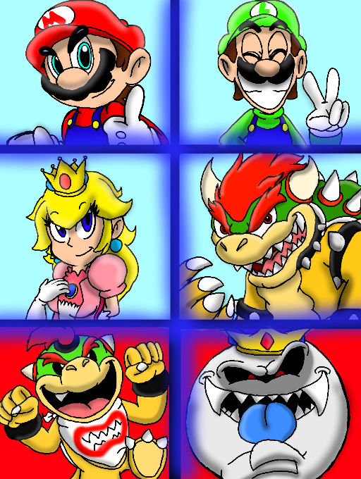 My SSB4 Roster-Part 1 by InvdrScar on DeviantArt
