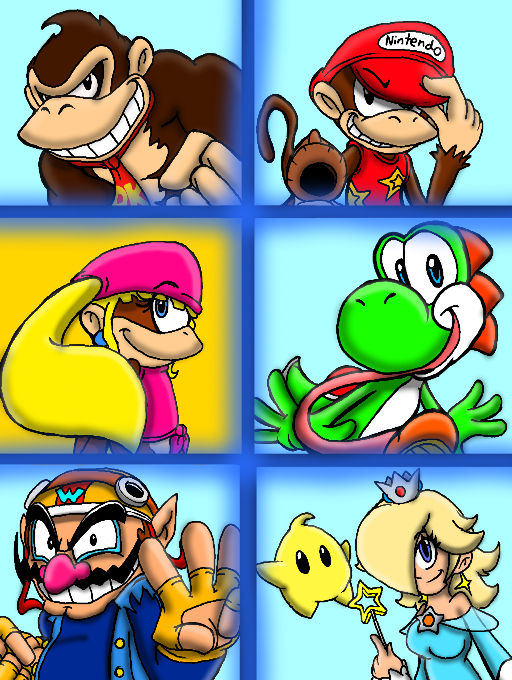 My SSB4 Roster-Part 2 by InvdrScar on DeviantArt