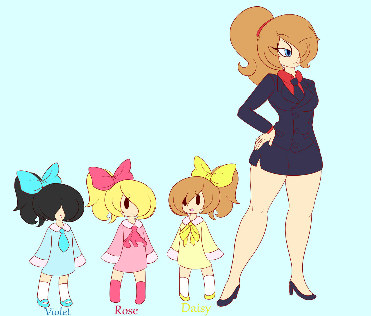 Deviantart Char Char and kids by limbros on DeviantArt
