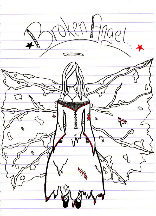 Broken Angel by ElTheBlackRose on DeviantArt