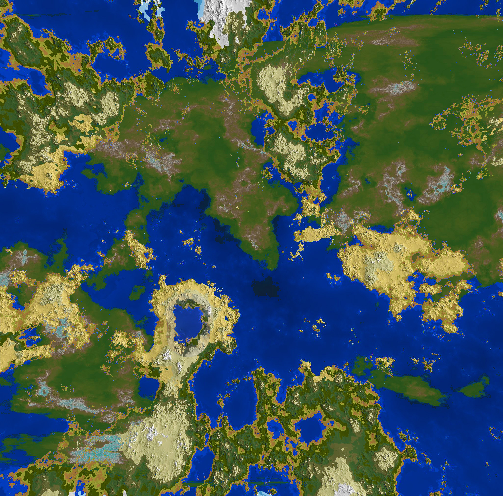 Minecraft planet versus earth. by WorldOfPeter12 on DeviantArt