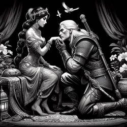 The Witcher and Princess Jasmine