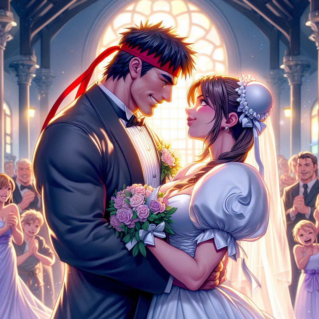 Chun Li And Ryu R Ryu and Chun Li Wedding by bbbeto on DeviantArt