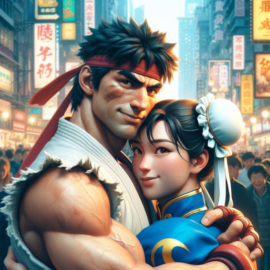 Chun Li And Ryu R Ryu and Chun Li by bbbeto on DeviantArt