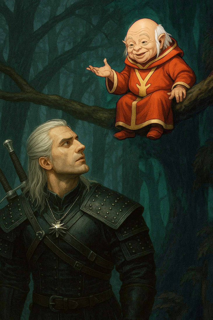 The Witcher and the Dungeon Master's Riddles by bbbeto on DeviantArt