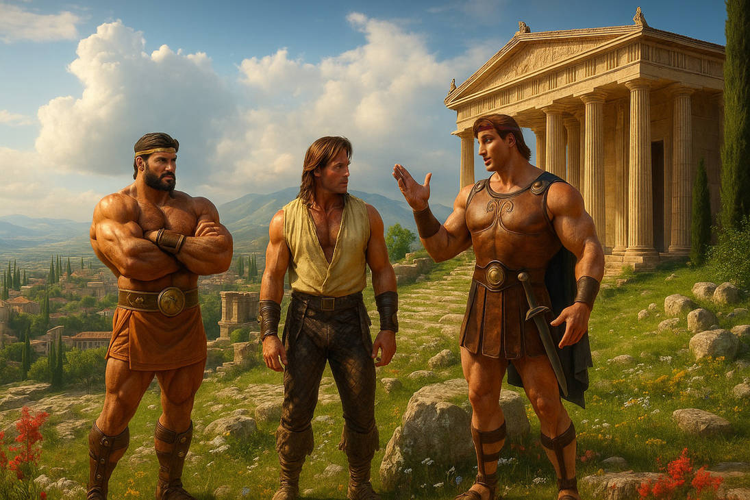 Hercules Walk Three Hercules Walk Into Greece... by bbbeto on DeviantArt