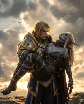 Anduin and Sylvanas