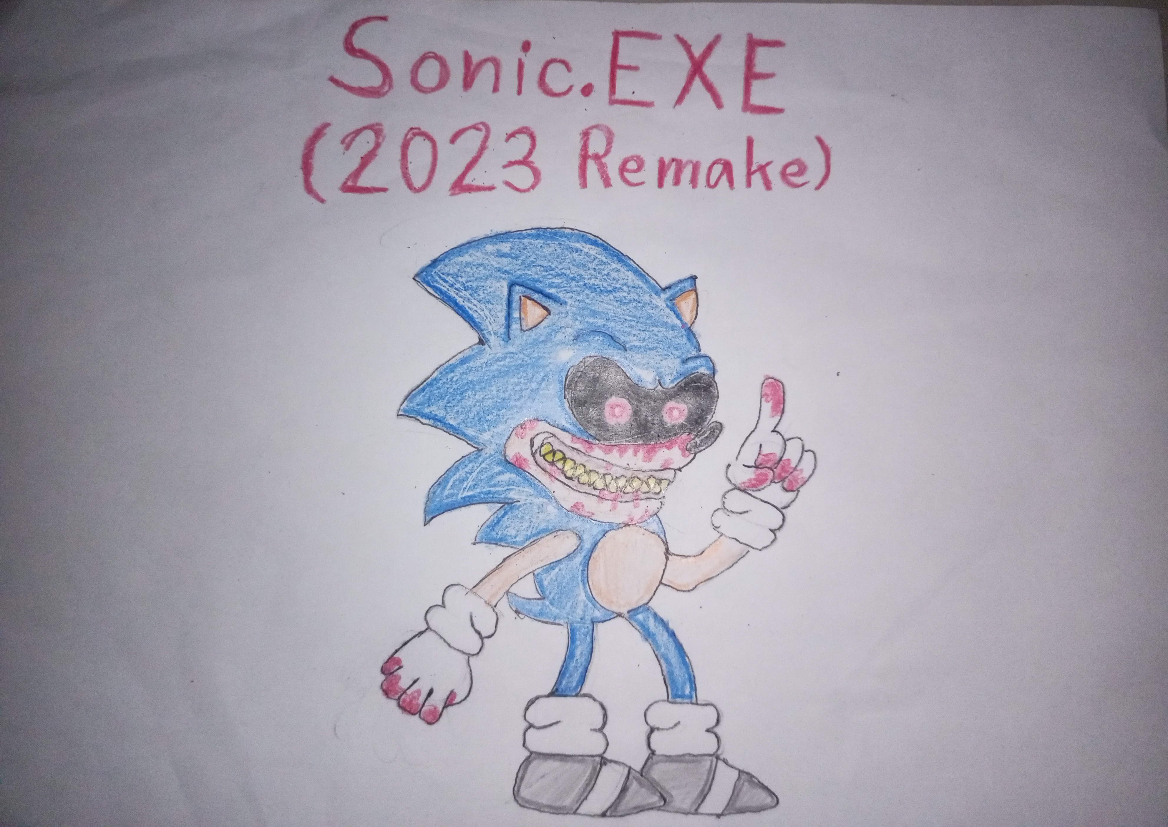 Never Download Sketchy Software:Sonic.exe Redesign by OrangeSquidy64 on  DeviantArt