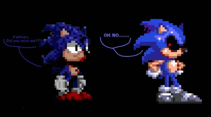 Exe reunites with his Dad, OG Sonic.EXE part 1 by SteveGamingOne on ...