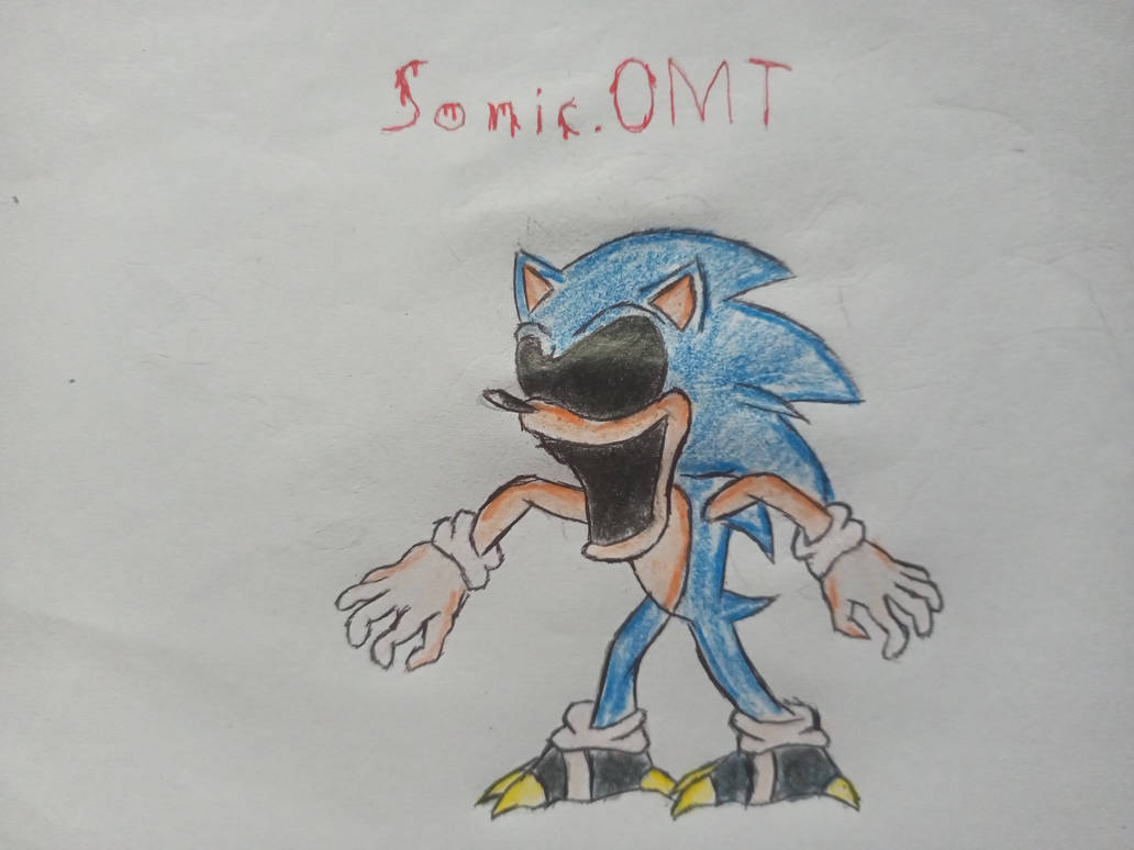 I Drew Sonic OMT By SteveGamingOne On DeviantArt i-drew-sonic-omt-by-stevegamingone-on-deviantart