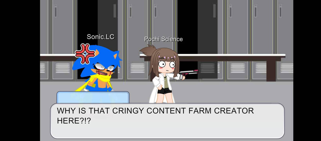 Sonic.LS does not like content farms by SteveGamingOne on DeviantArt