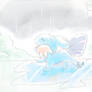 Mudkip used Rain Dance!