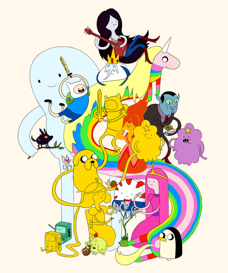 Adventure Time Final by lettuces on DeviantArt