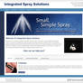 Custom Joomla Business Design - Integrated Spray