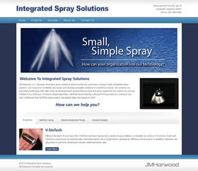 Custom Joomla Business Design - Integrated Spray