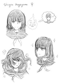 Shigeo Kageyama Genderswap