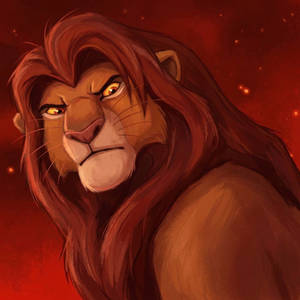 Digital Art (Simba From The Lion King)