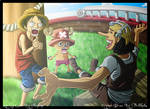 OP- Luffy Usopp Chopper by Amandine-f