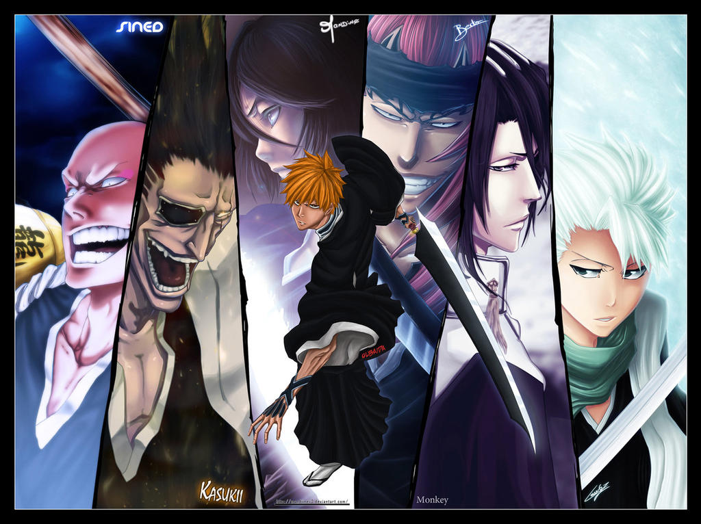.: Bleach :. Collab' by Amandine-f on DeviantArt