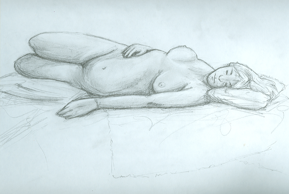 40 minute nude gesture