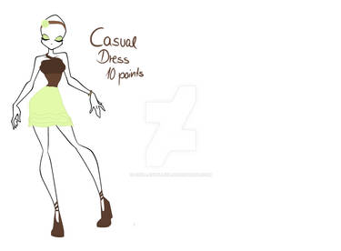 Adoptable 10 points! Casual Dress