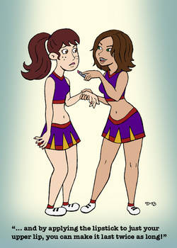 Ron Stoppable: Cheerleader