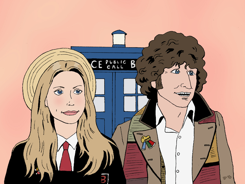 The Doctor and Romana