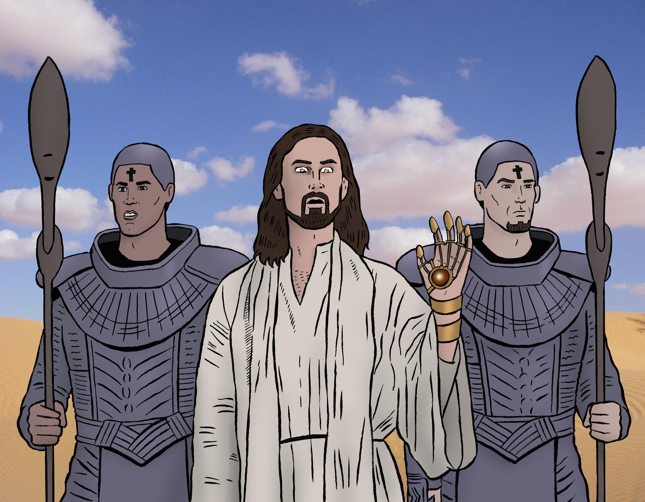 Goa'uld Jesus by rocketdave on DeviantArt