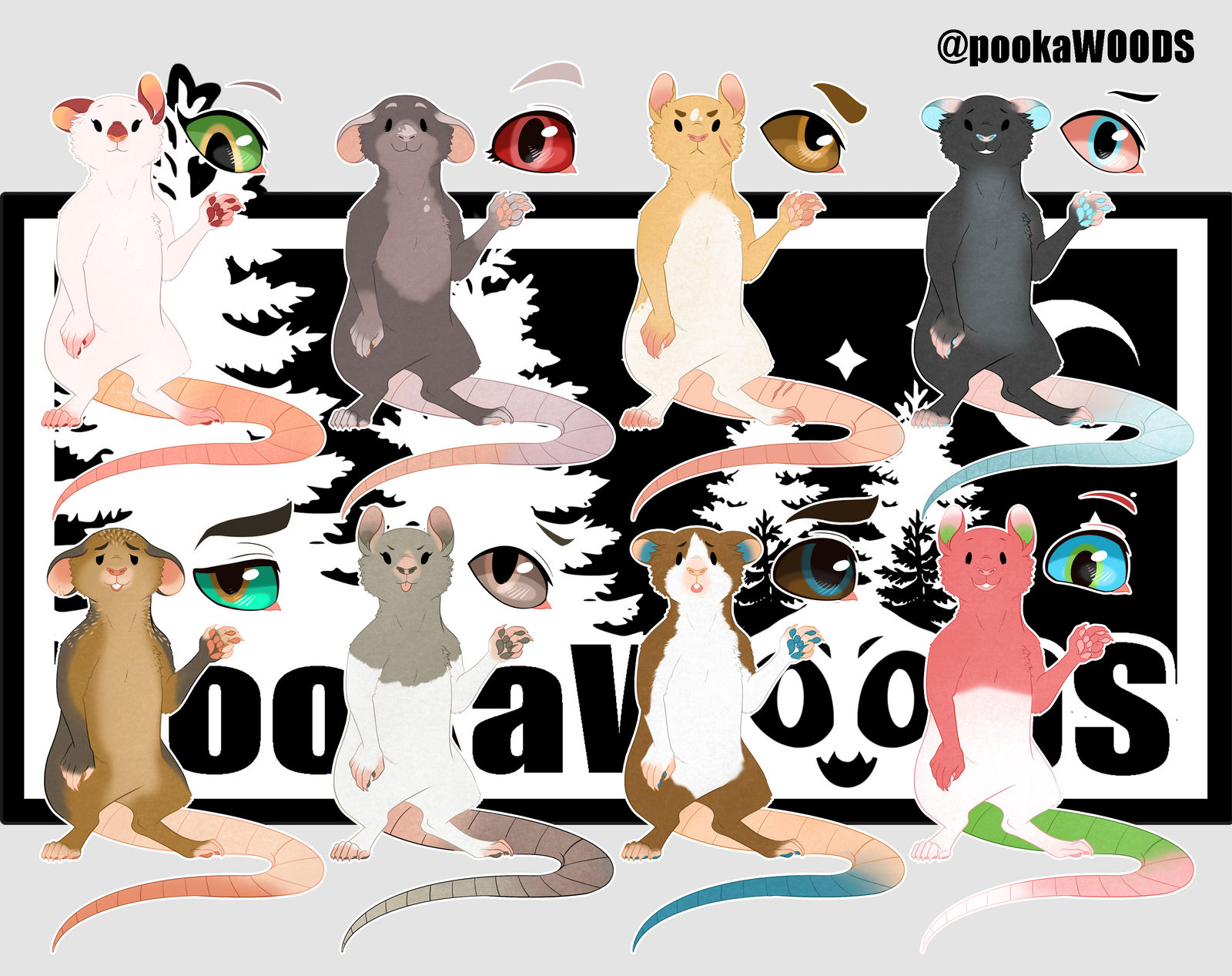 30 Rats We're rats... by pookaWOODS-ART on DeviantArt
