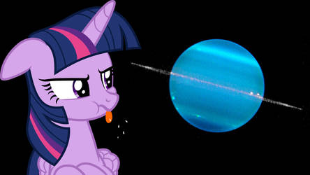 Twilight Sparkle Disapproves of Uranus