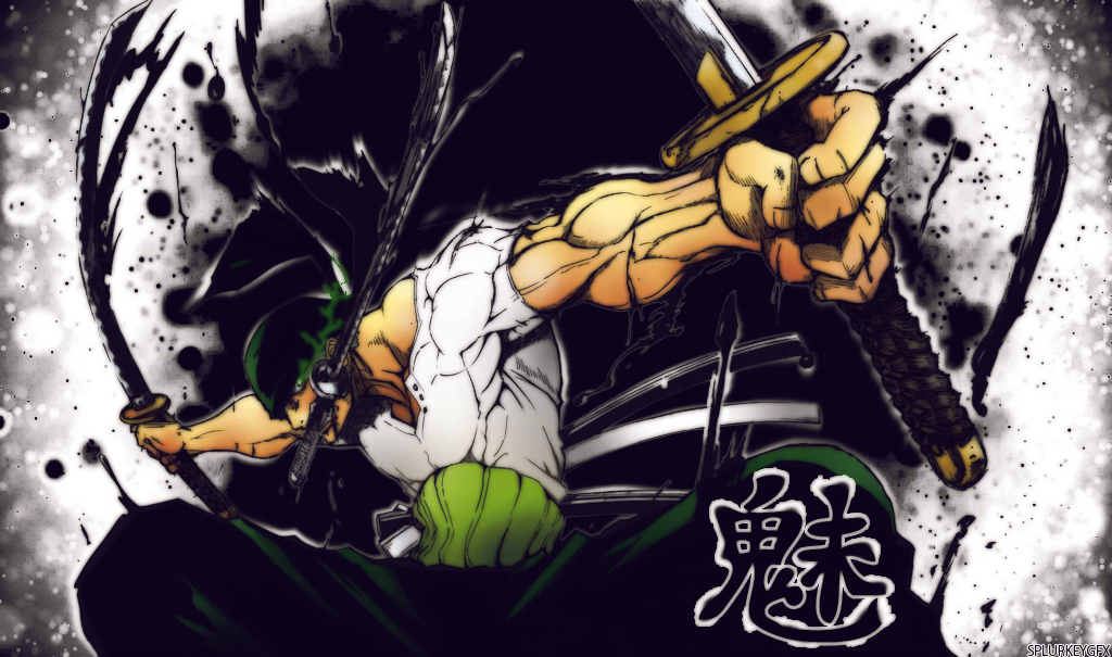 Roronoa Zoro - one piece - by DemonNinjaWolf on DeviantArt