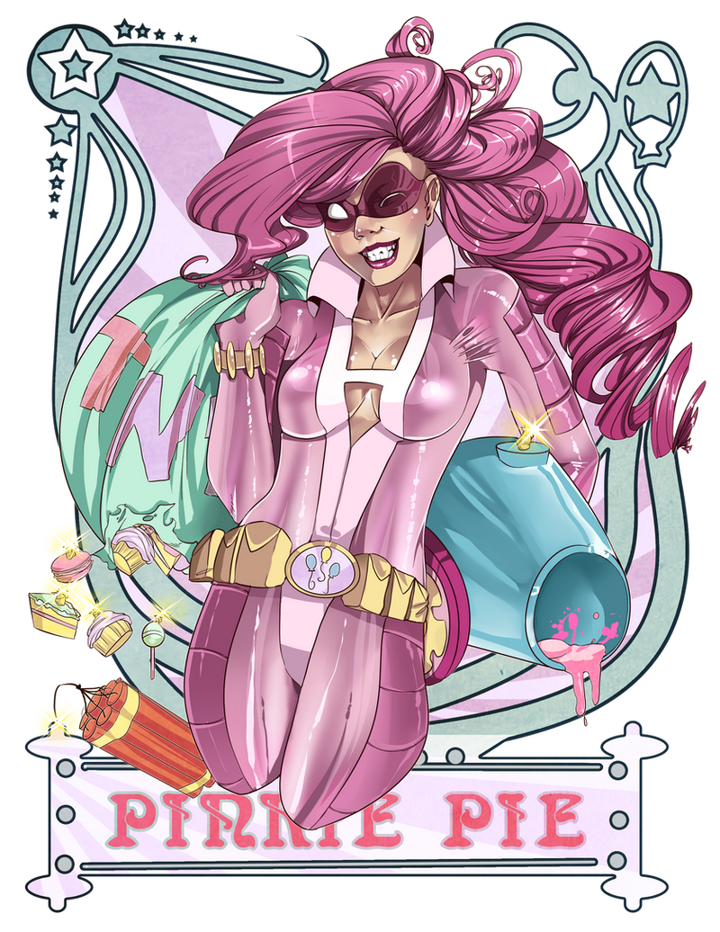 Superheroine Pinkie Pie